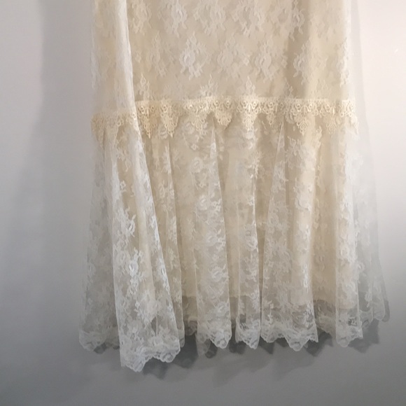 Gilberti, Vintage 60s lace cocktail / Wedding Dress - Picture 9 of 14